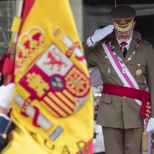 rei felip vi bandera espanyola gtres rei felip vi bandera espanyola gtres