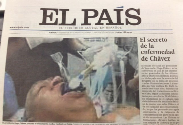 el pais fotografia chavez