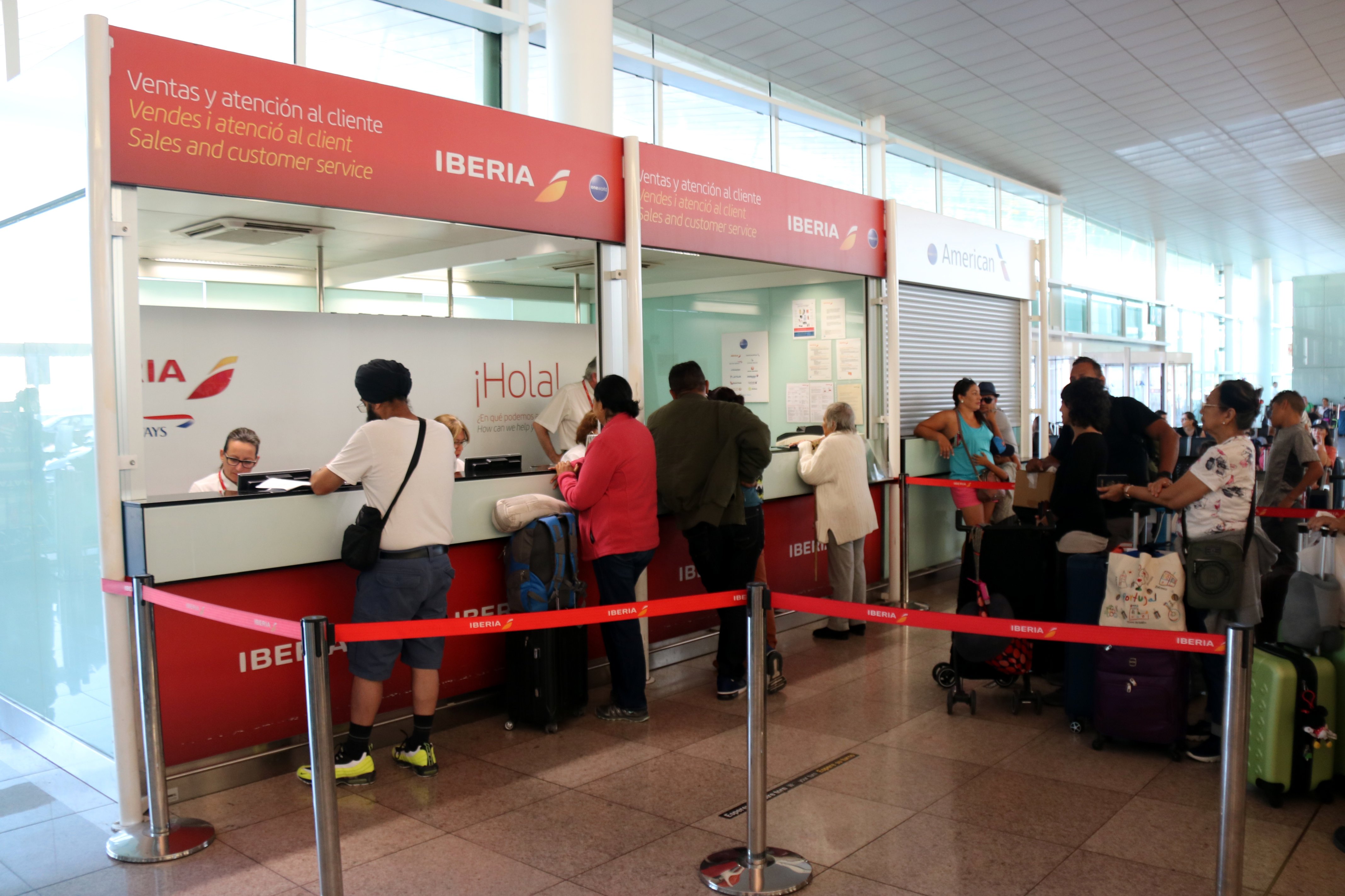Iberia cancel·la 9 vols més entre Barcelona i Madrid durant la Mercè