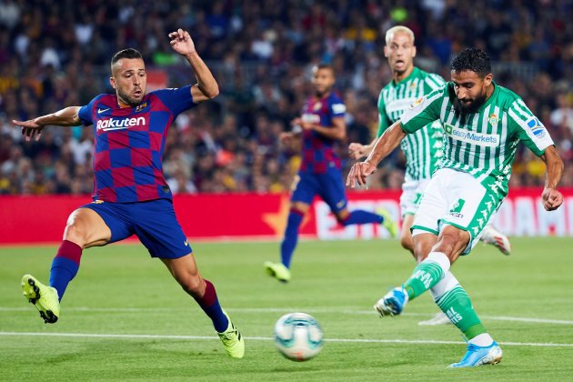 Fekir Jordi Alba Barca Betis EFE