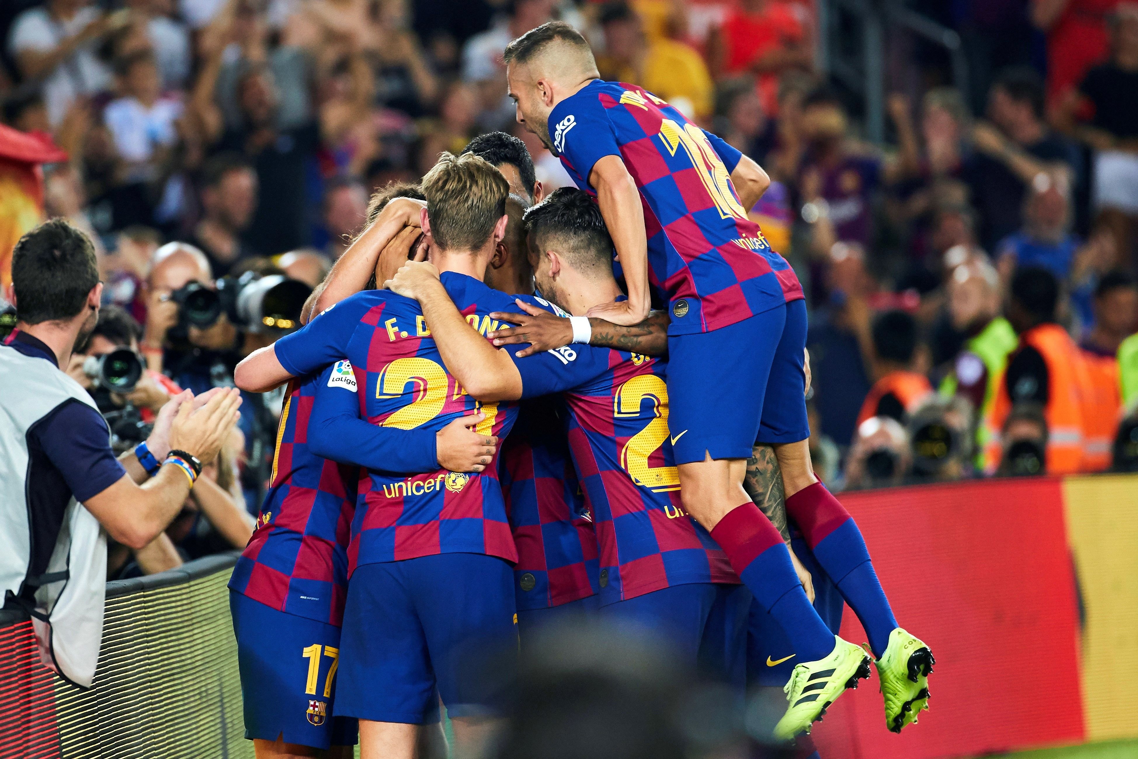 El Barça goleja el Betis al Camp Nou