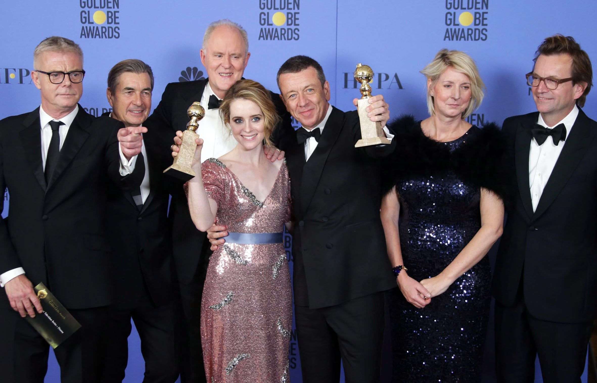 'The Crown' y 'Atlanta' se imponen en televisión en los Globos de Oro