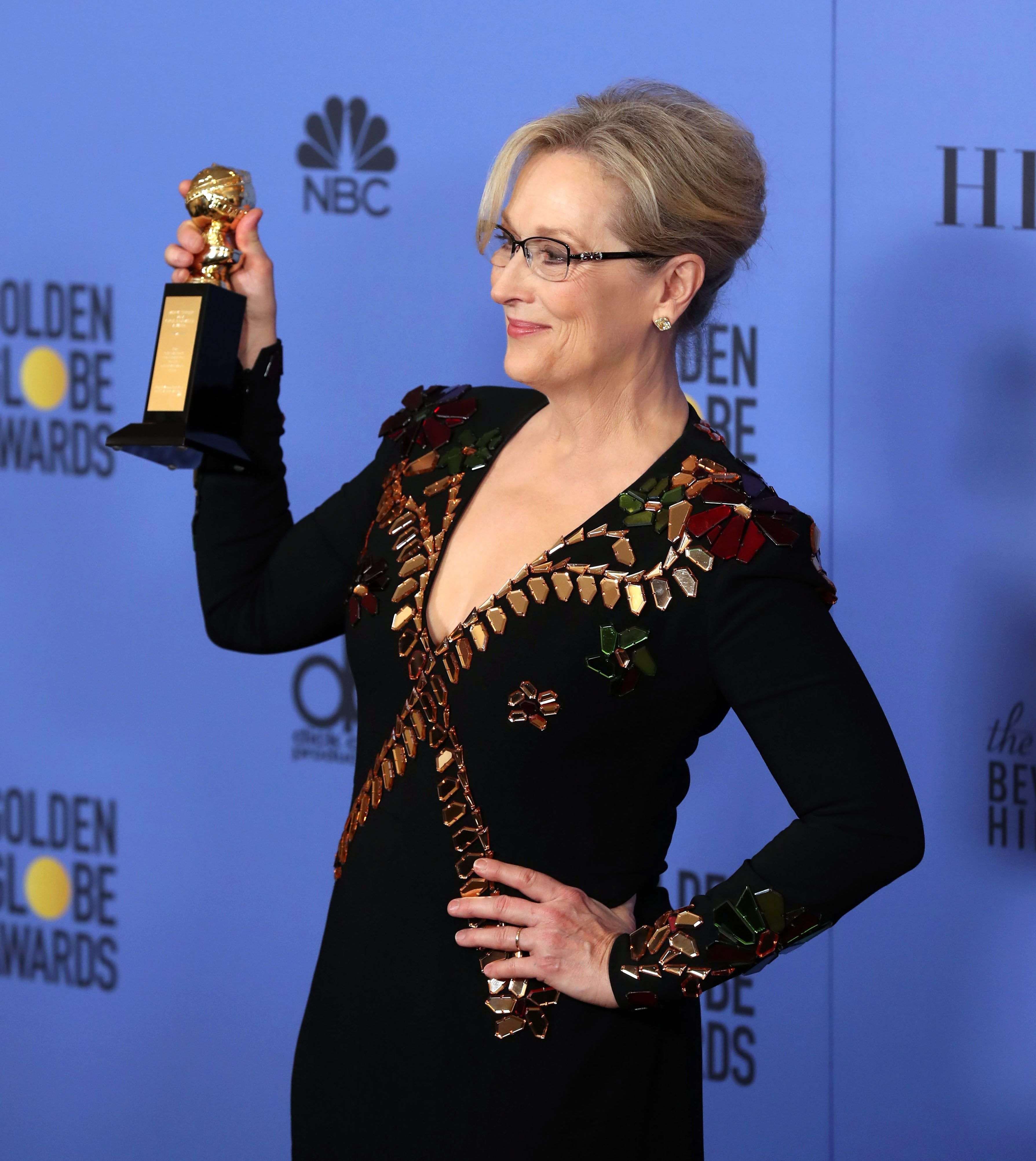 Meryl Streep carrega contra Donald Trump als Globus d'Or