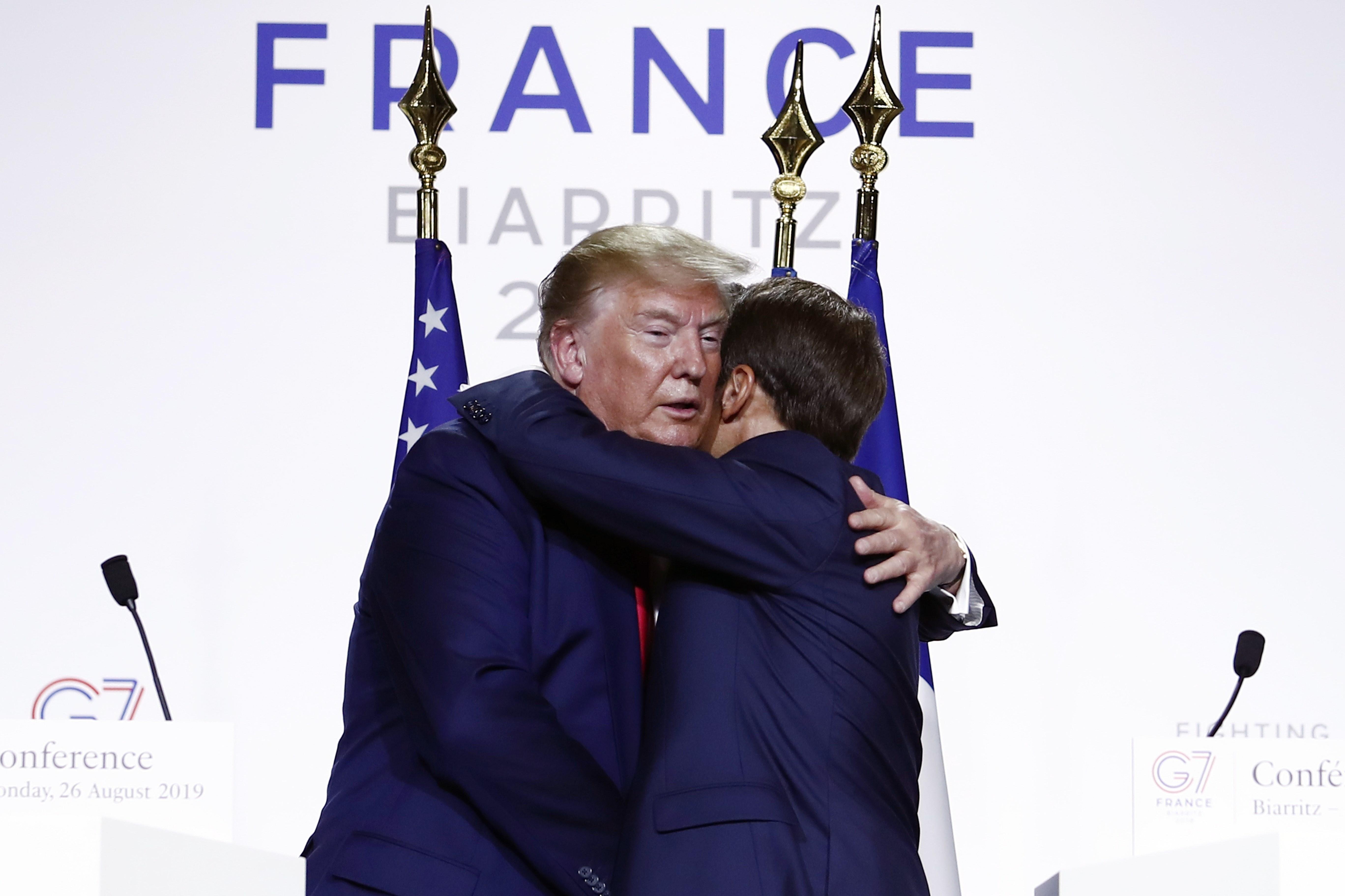 Trump, disposat a reunir-se amb el president d'Iran després de la mediació de Macron