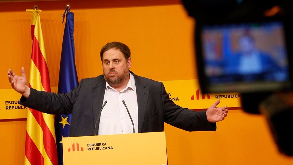 Junqueras reta a Errejón a convocar un referéndum