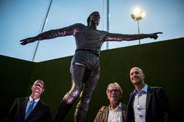 006 26082019 Inauguracio Estatua Johan Cruyff Camp Nou Sira Esclasans
