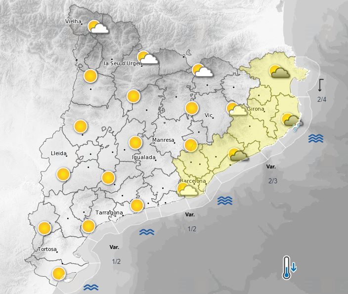 mapa tiempo