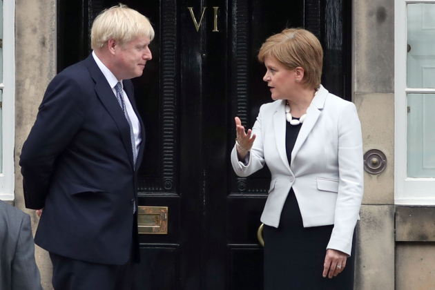 Sturgeon Boris Johnson Europa Press