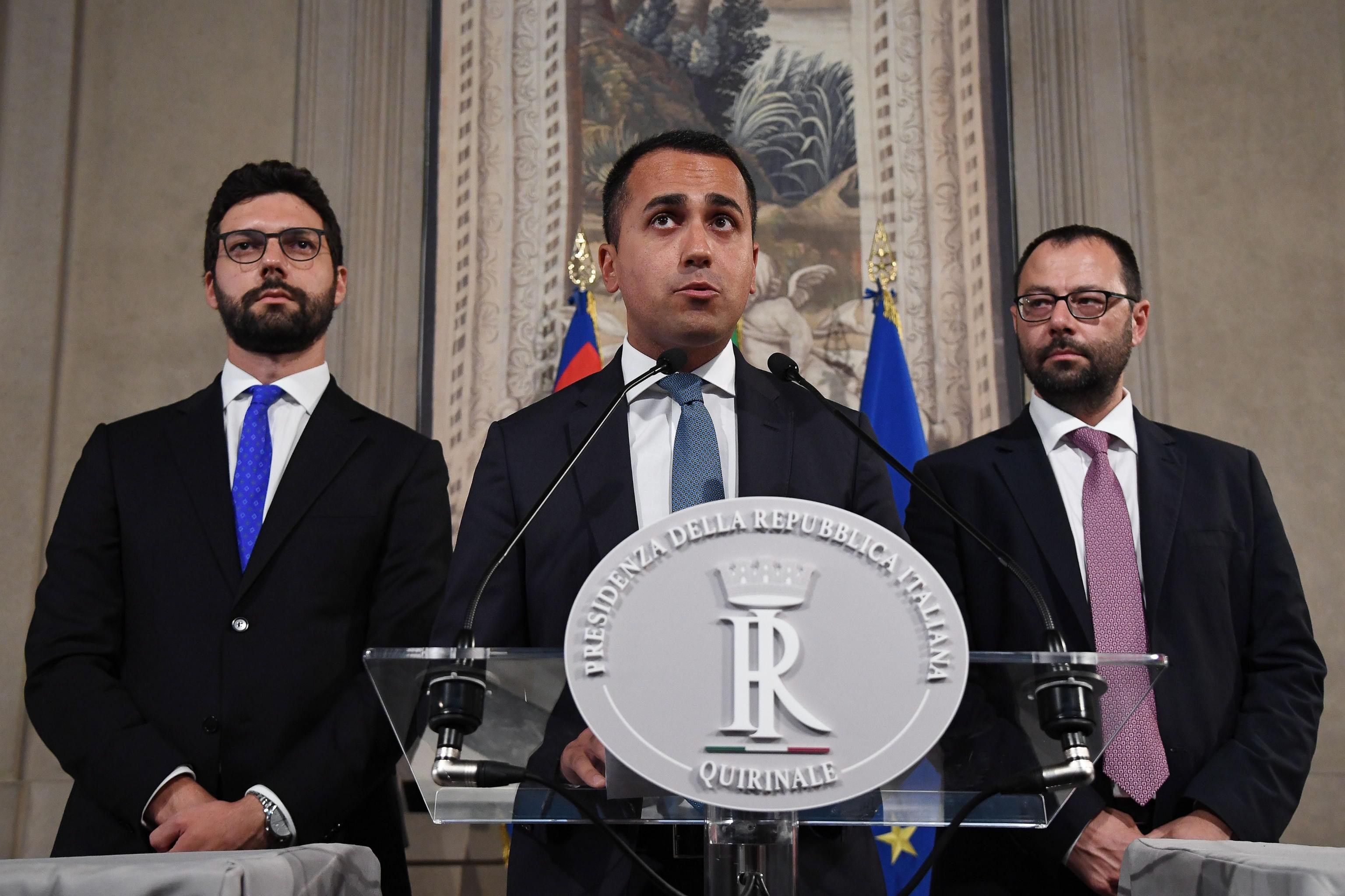 5 Estrelles i el Partit Democràtic pacten el nou govern d'Itàlia