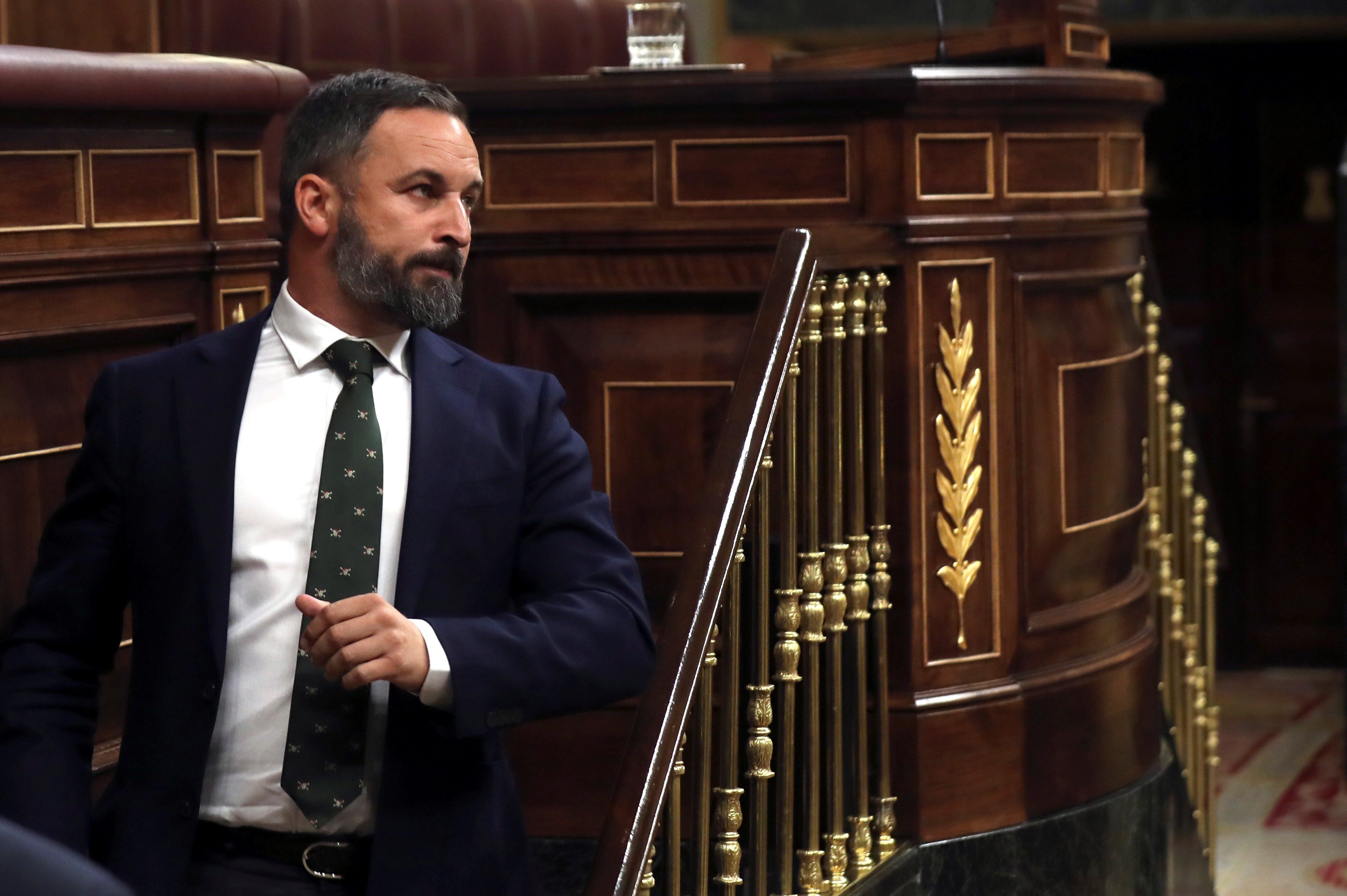 La duríssima reacció d'Abascal després que el Suprem autoritzi exhumar Franco