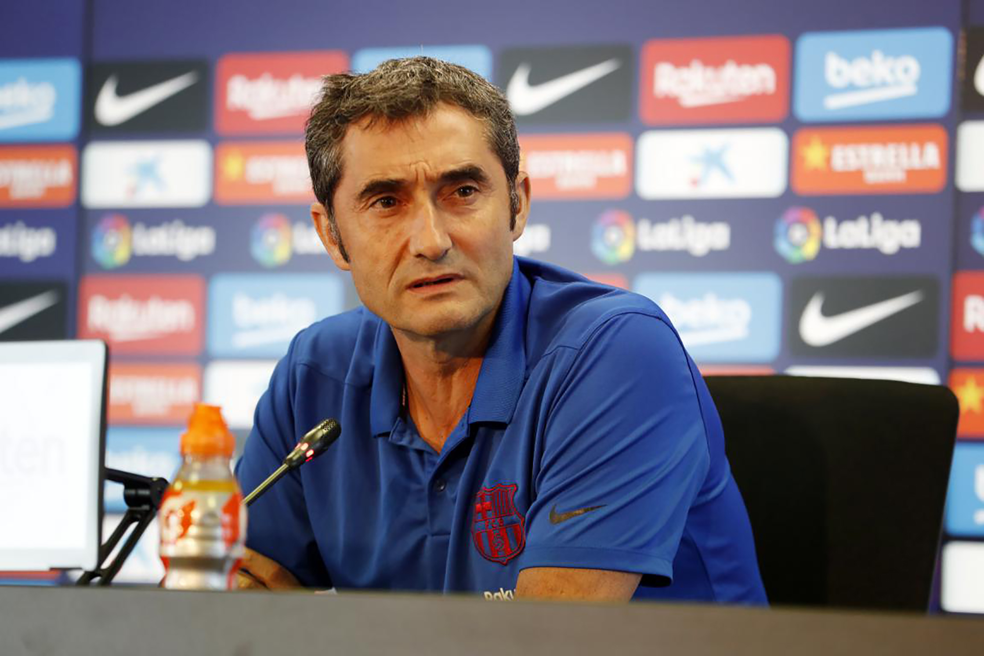 Valverde, cansat del cas Neymar: "Tinc moltes ganes que tanqui el mercat"