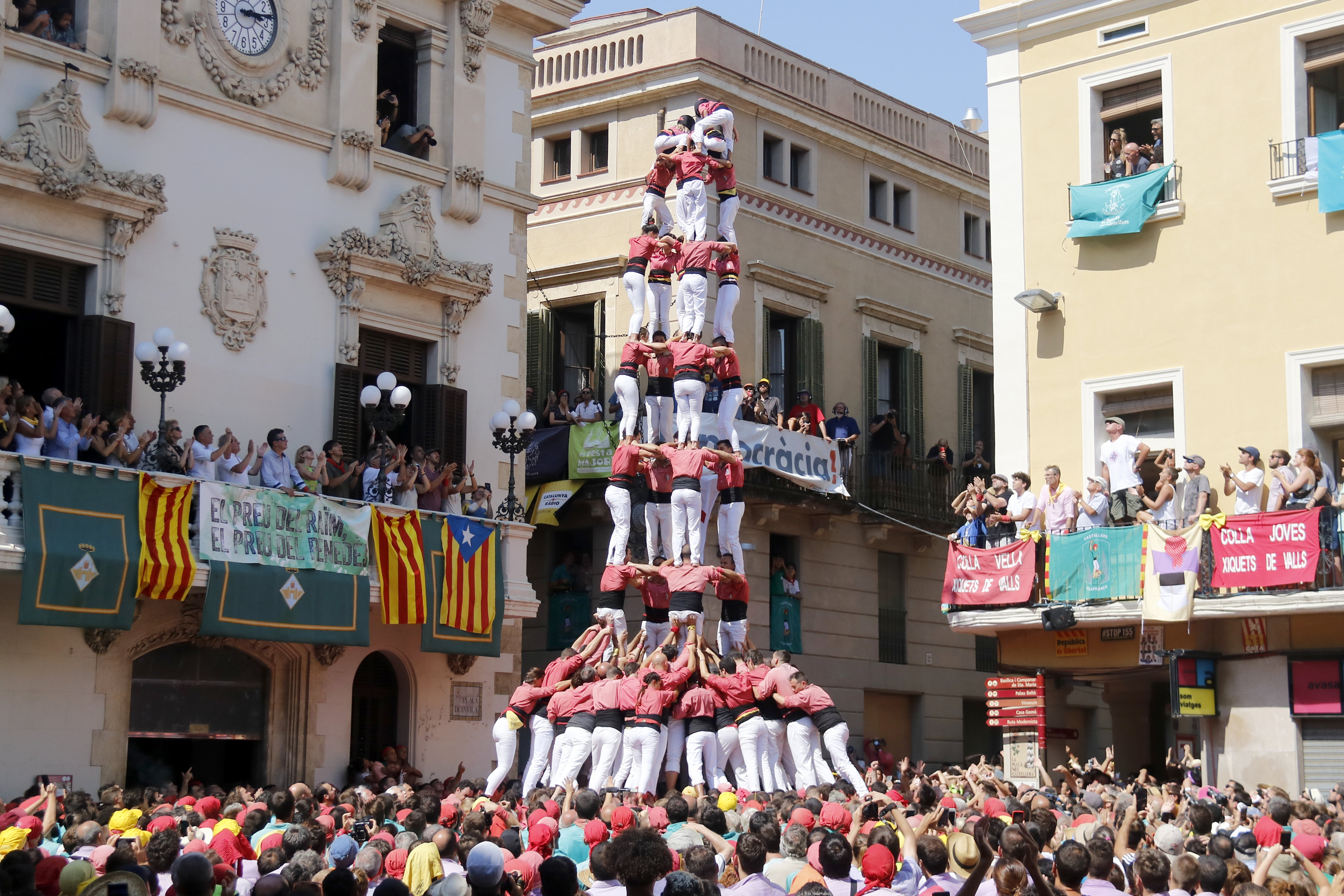 Castellers per la Mercè 2022: quines colles participaran en les diades castelleres?