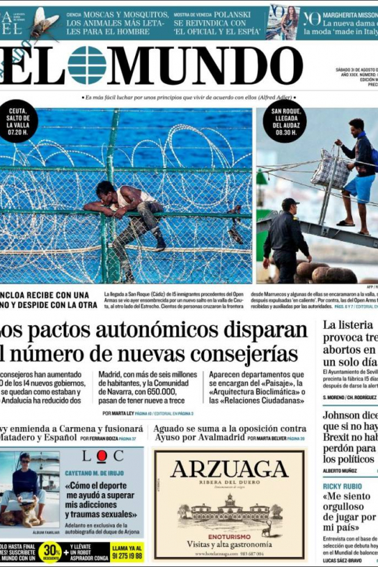 elmundo 31 de agosto