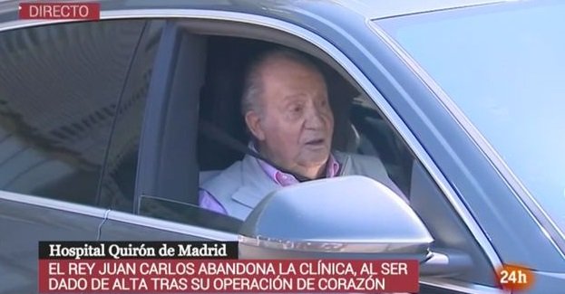 LA PRENSA ESPAÑOLA AÑORA AL REY JUAN CARLOS : ¿DÓNDE ESTÁ?  Joan-carles-surt-hospital