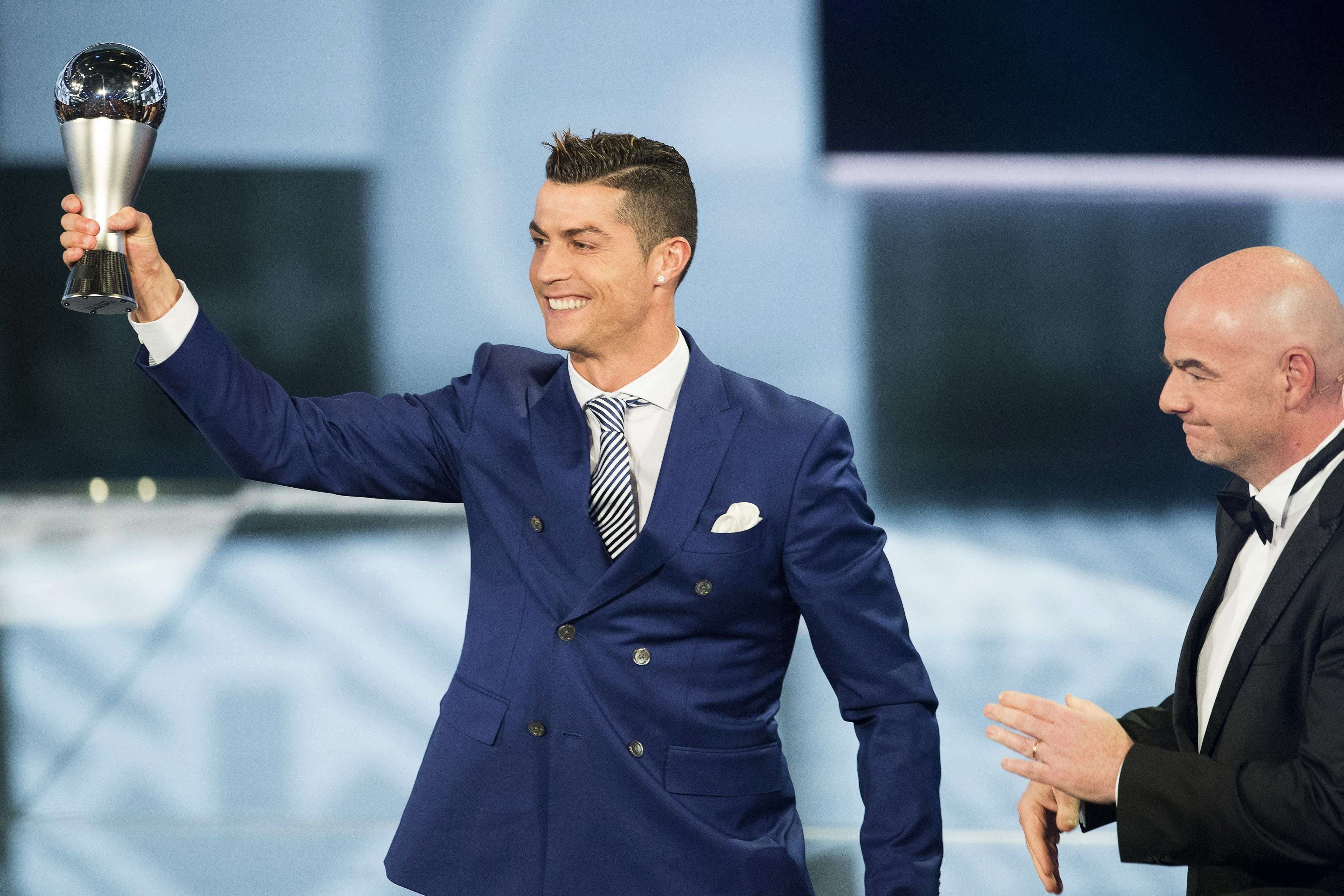 Cristiano Ronaldo és The Best 2016