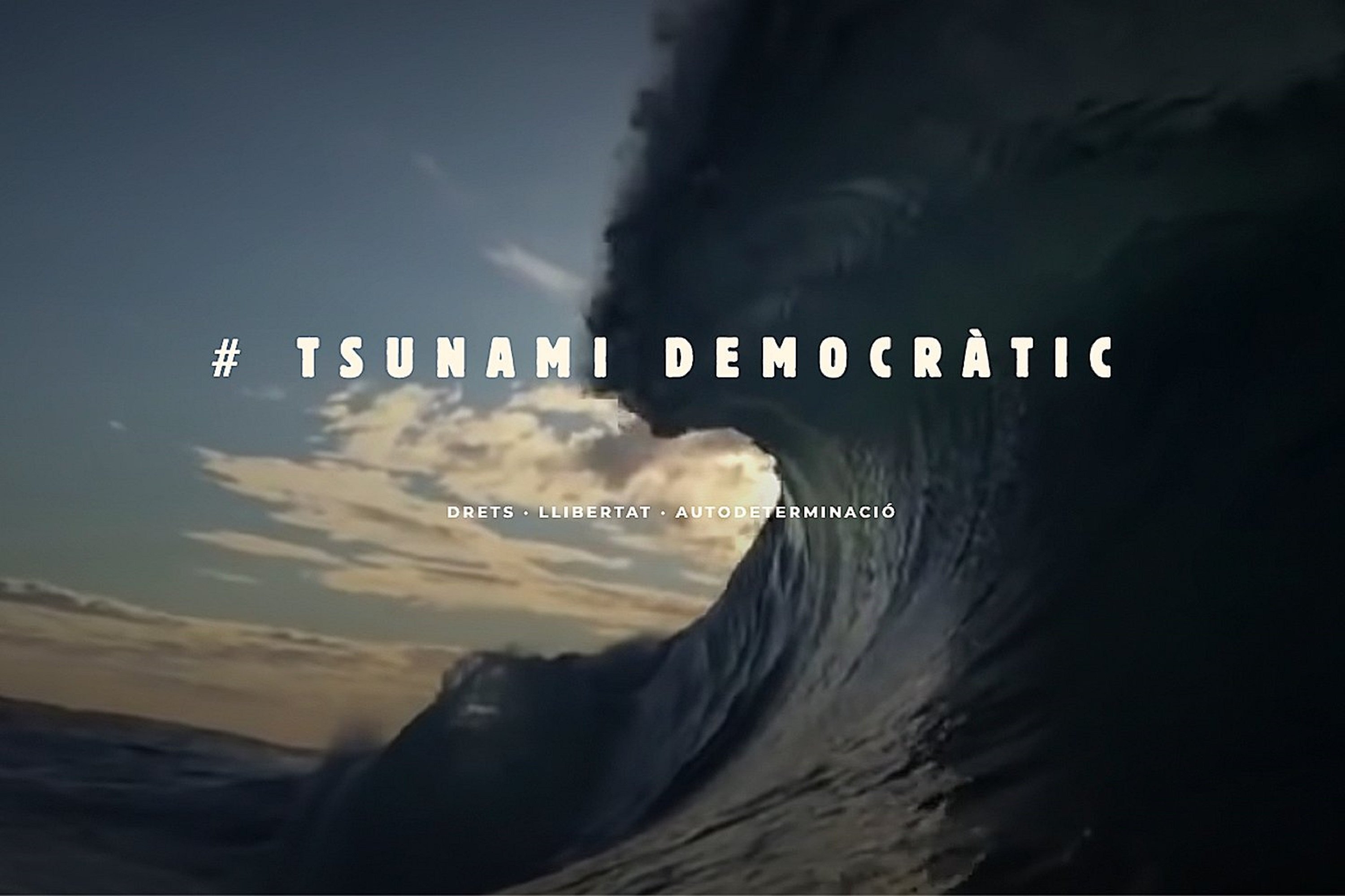 Tsunami Democràtic impulsa la desobediència pacífica com a resposta a la sentència