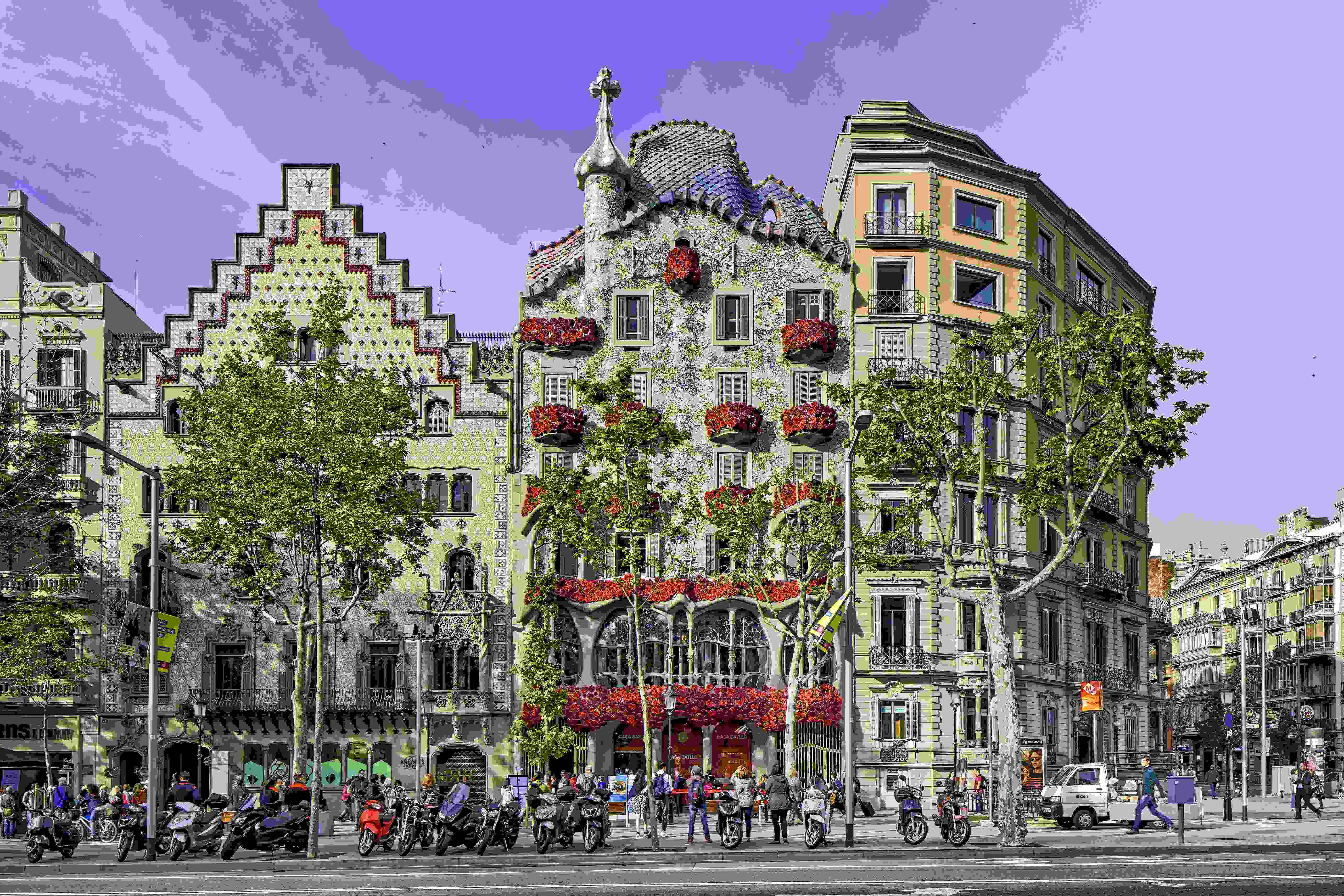 La Casa Batlló se viste de luces