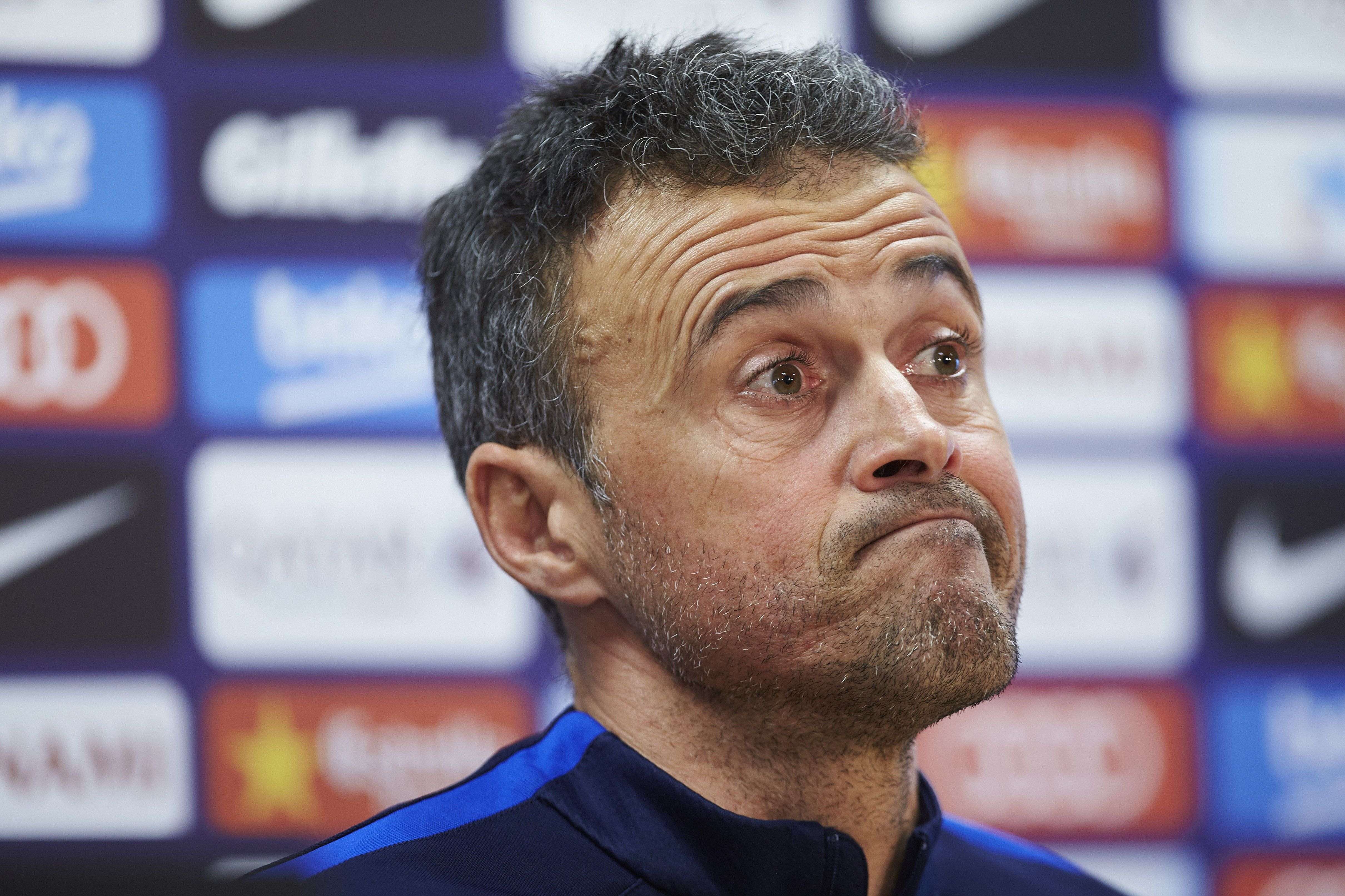 Luis Enrique, en desacord amb Piqué: “És irreprotxable l’actitud del club i l’entrenador”