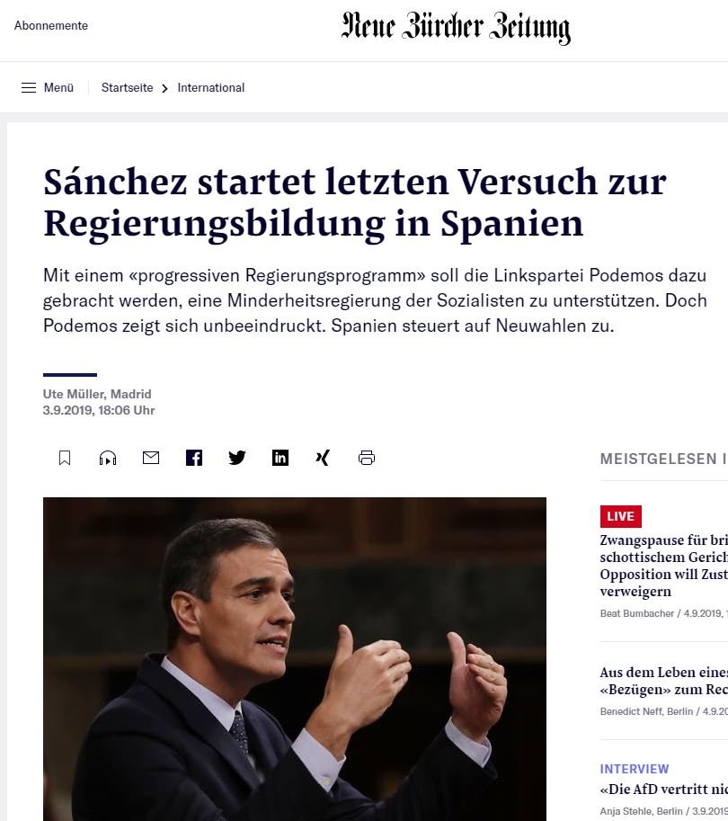 Neue Zürcher Neue Zürcher