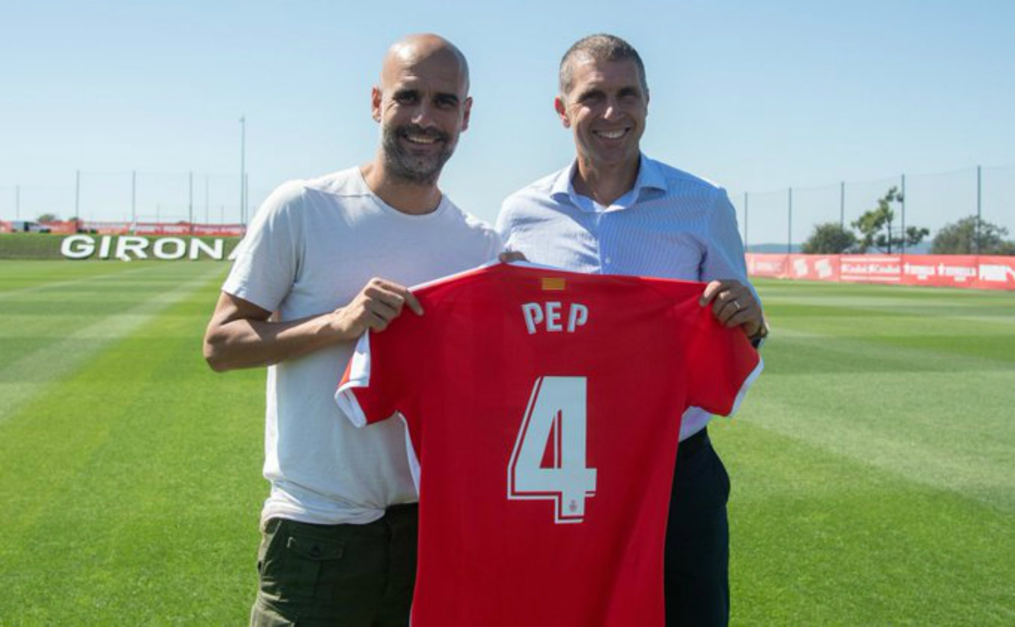 Pep Guardiola, nuevo socio del Girona