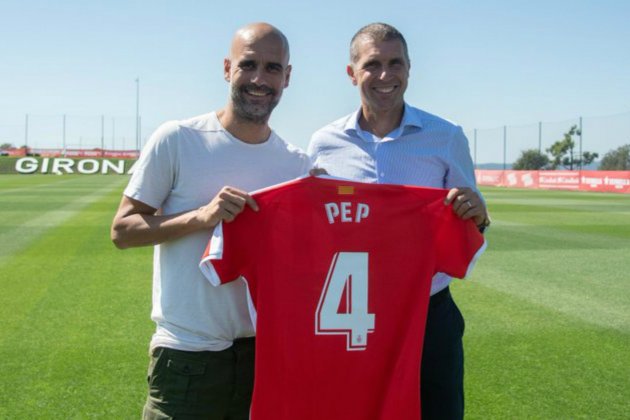 Pep Guardiola Girona delfi hiele @gironafc