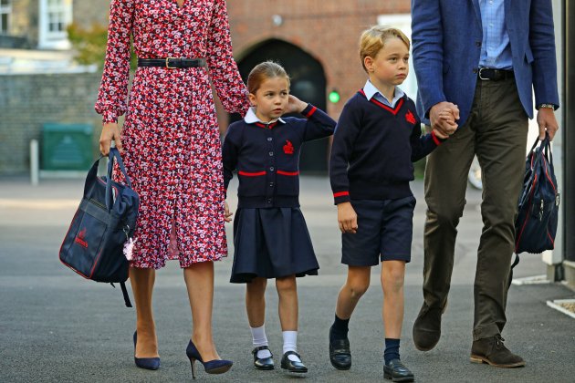 hijos duques cambridge charlotte y george GTRES