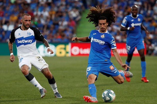 aleix vidal marc cucurella lloïs getafe efe aleix vidal marc cucurella lloïs getafe efe