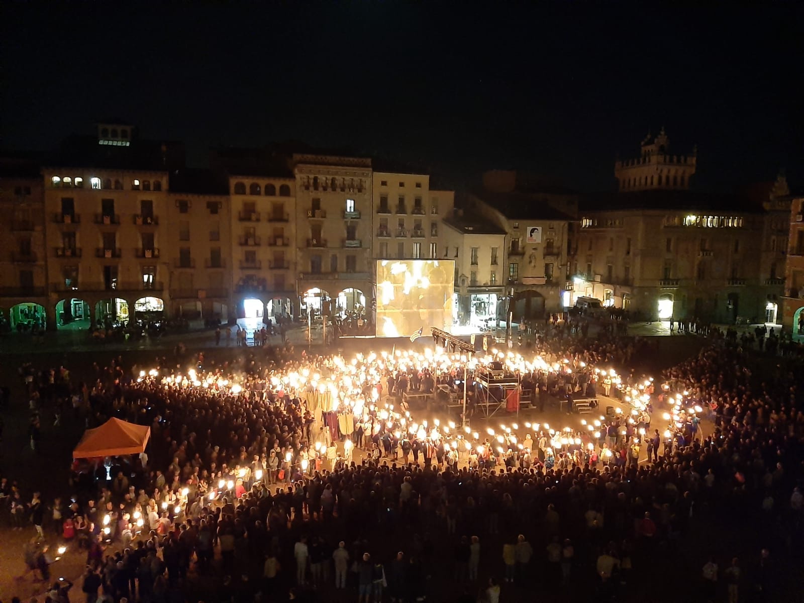 La Marxa dels Vigatans escalfa motors per la Diada