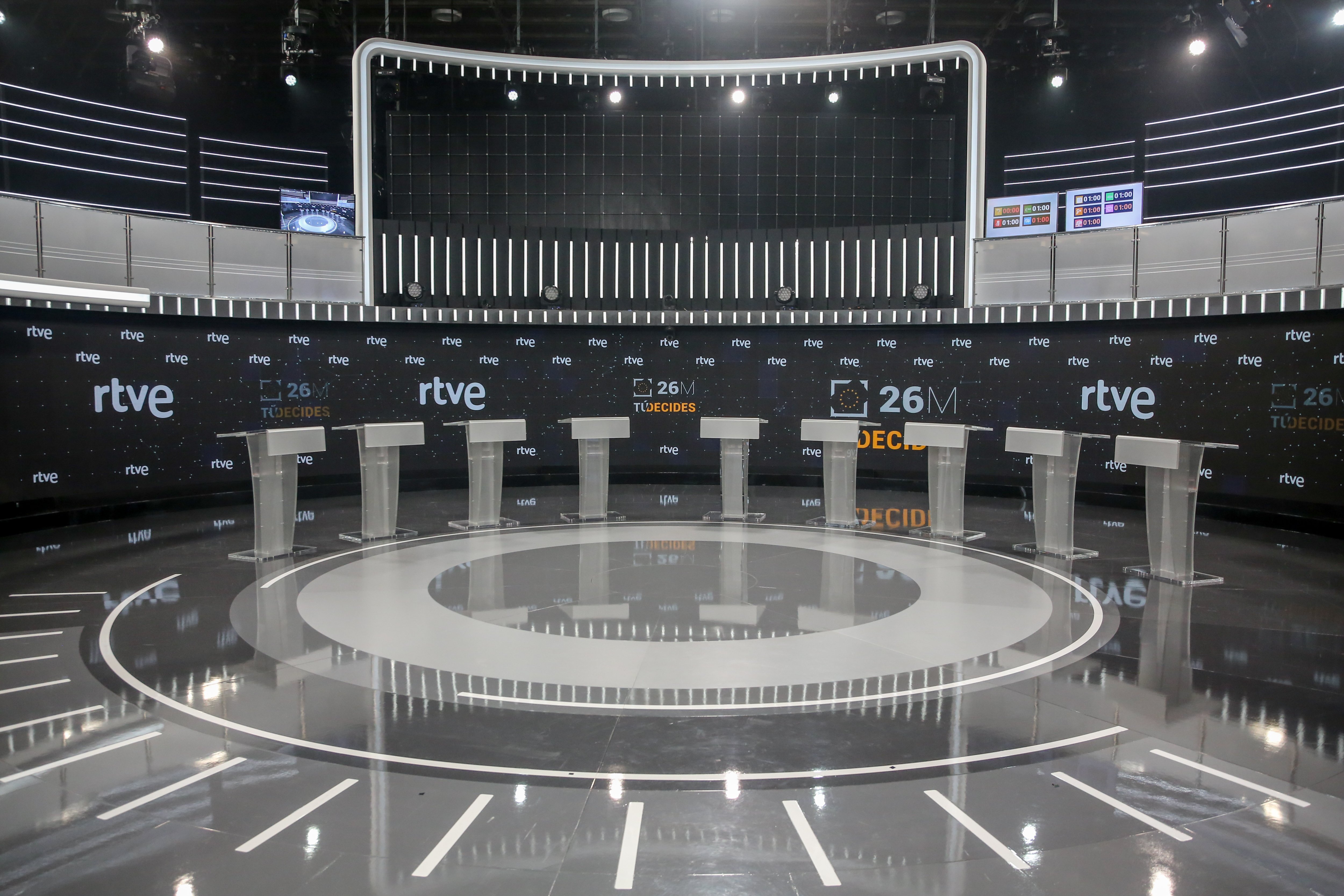 TVE saca a concurso el decorado para el debate de las elecciones generales de noviembre