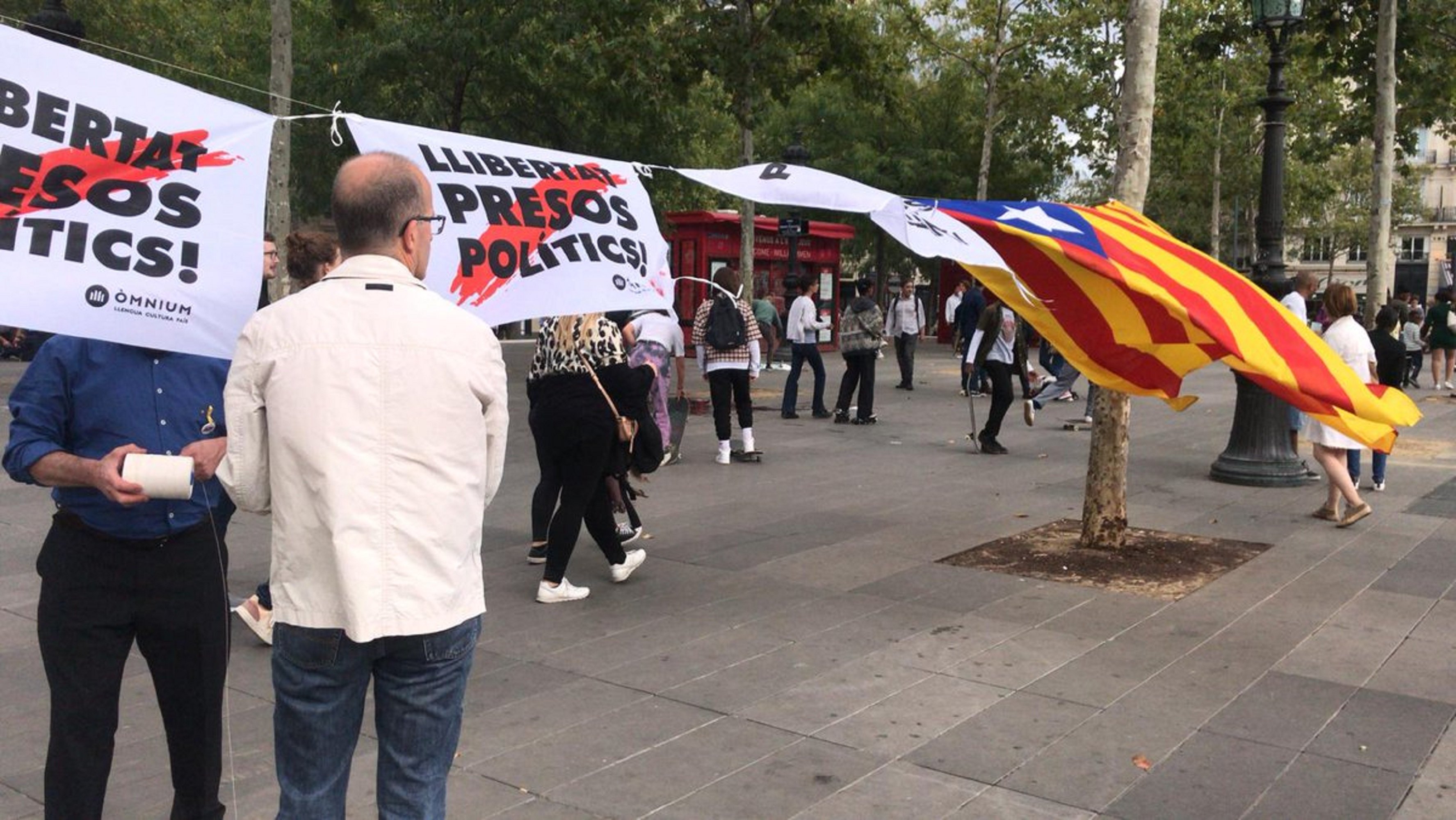 La Diada Nacional de Catalunya, a París