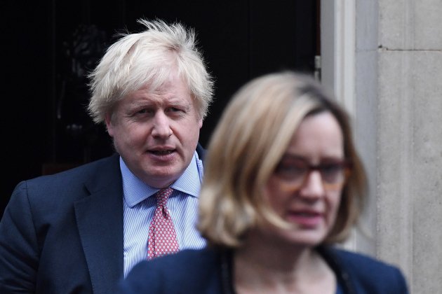 Boris Johnson amber rudd - Efe