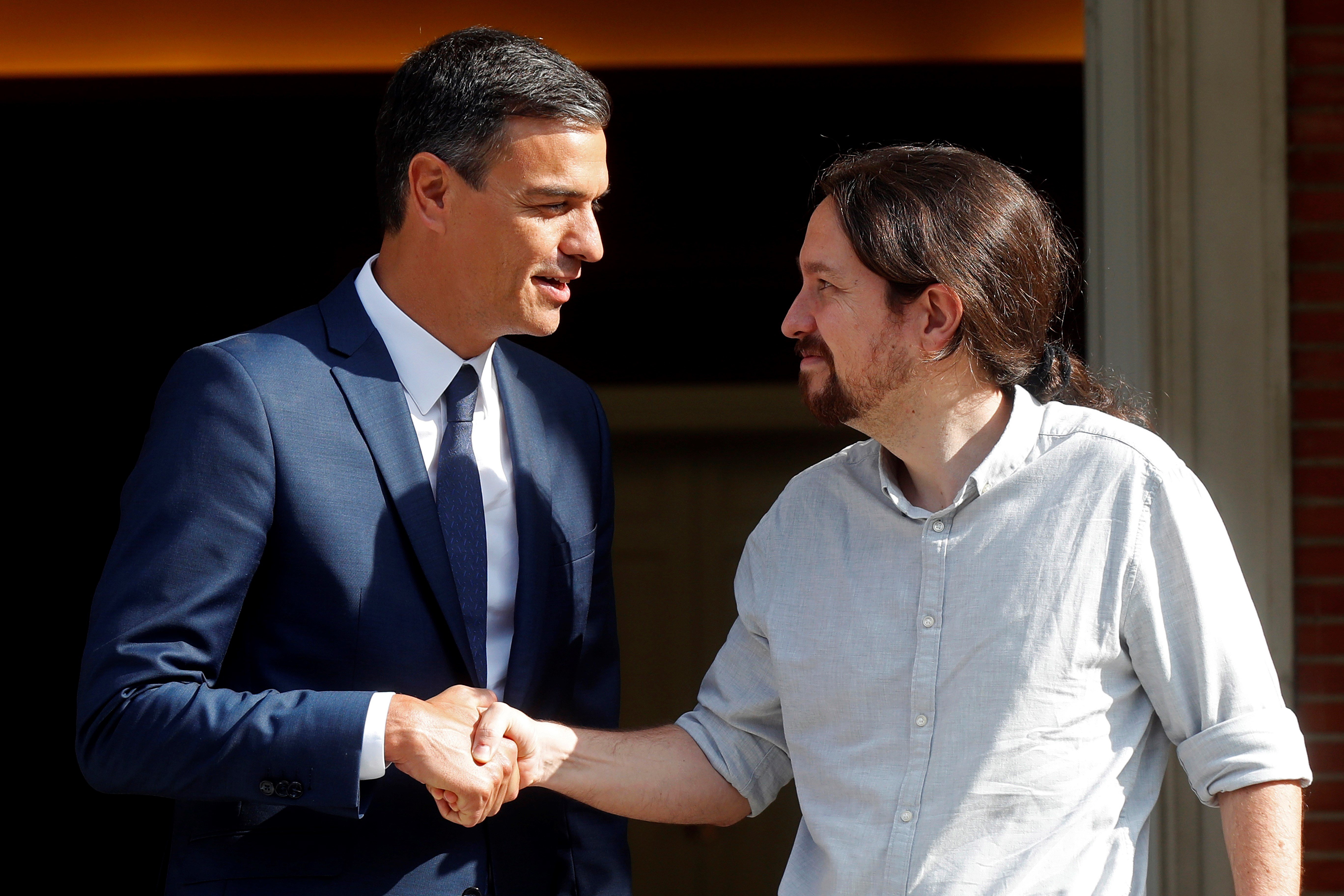 Sánchez e Iglesias se reunieron este jueves en La Moncloa