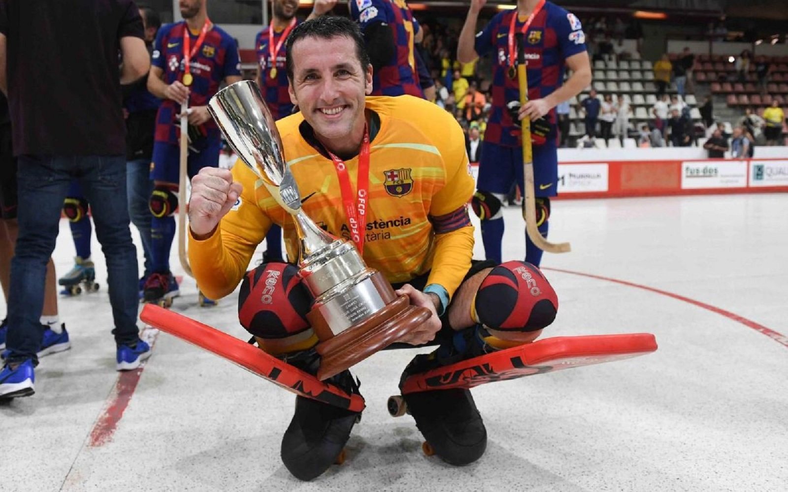 Aitor Egurrola es más leyenda y el hombre récord del Barça