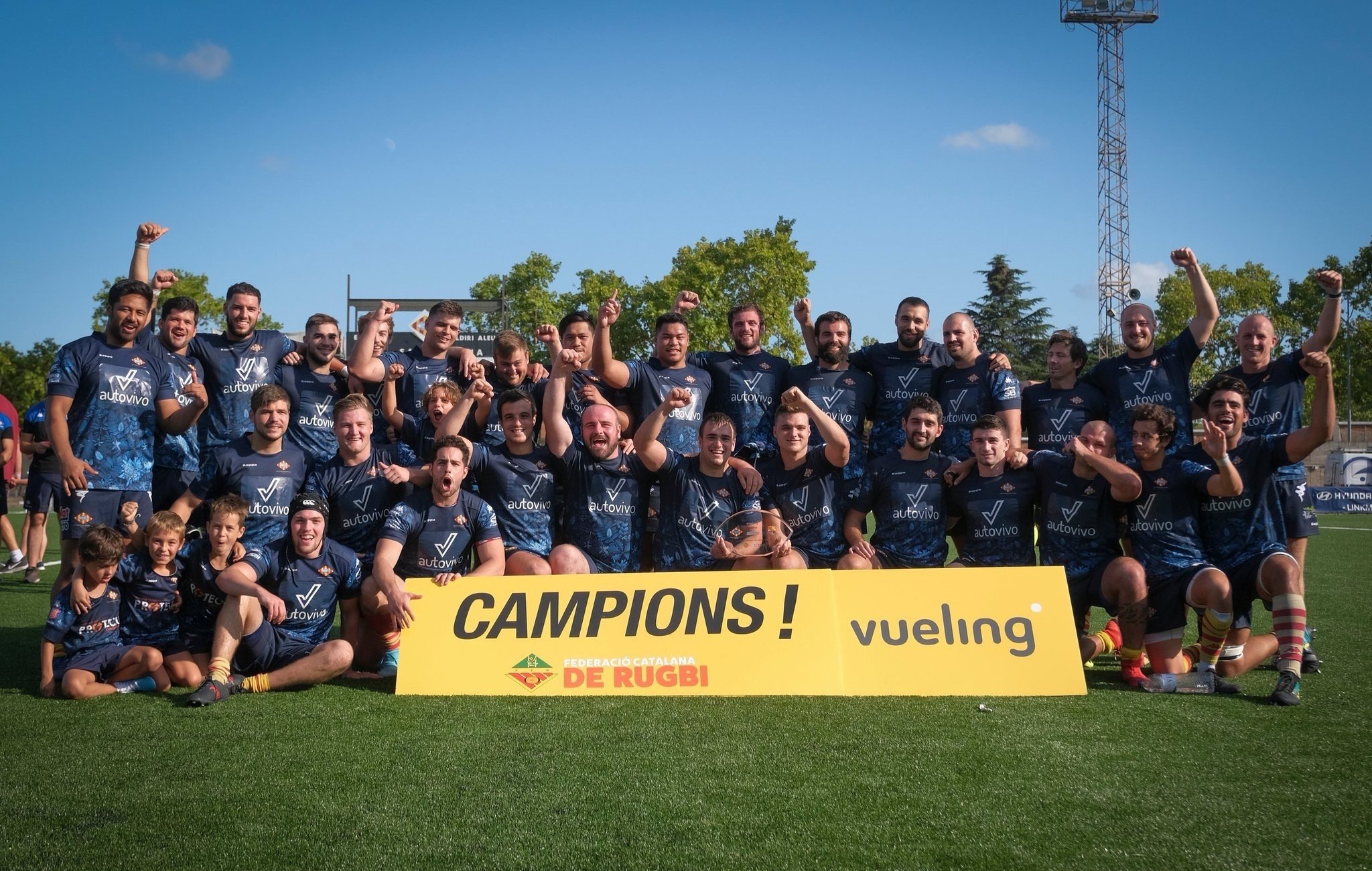 La UE Santboiana capgira un 0-14 inicial del Barça i s’adjudica la Supercopa Catalana de rugbi