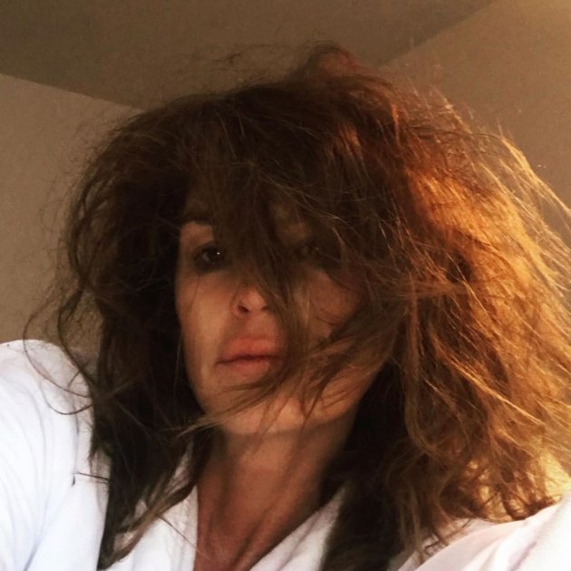 Cindy Crawford despeinada @cindycrawford