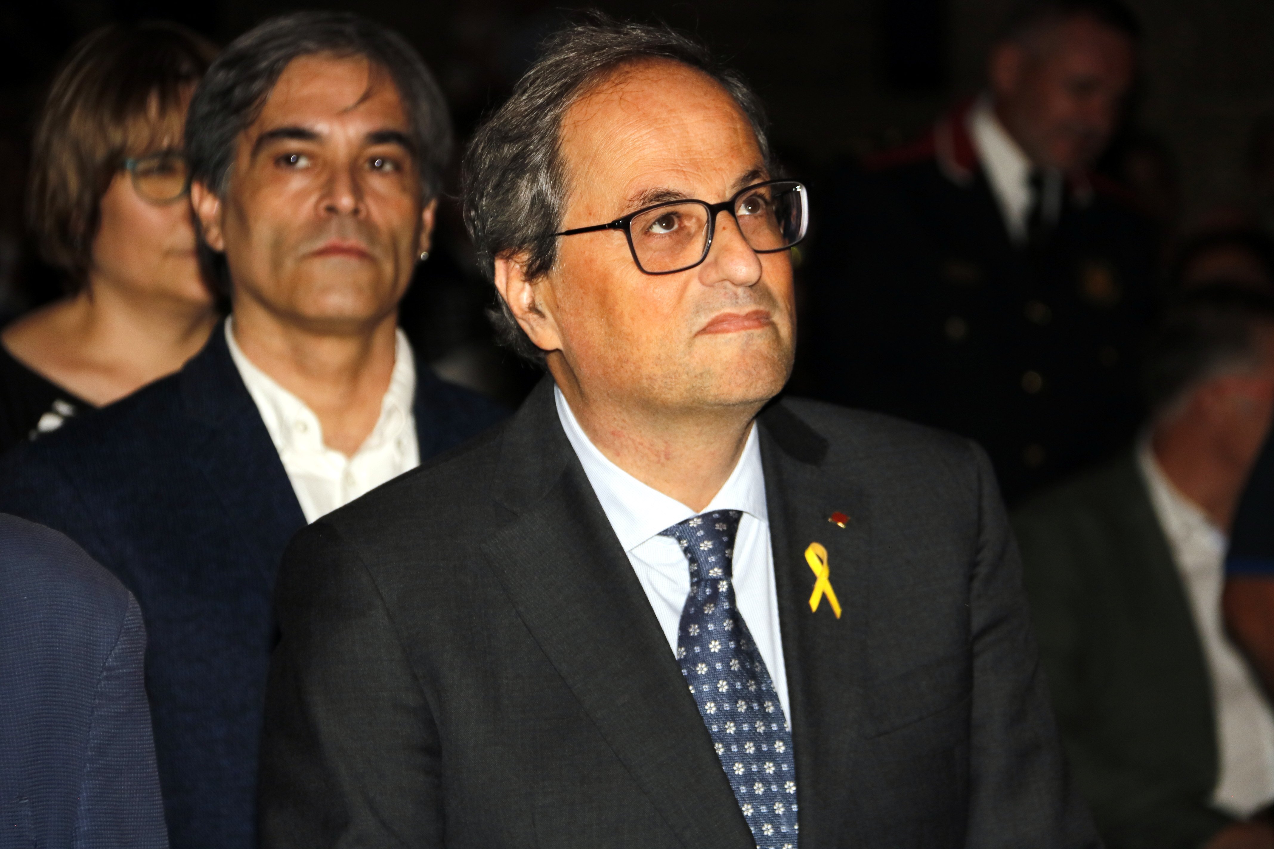 Torra: "Están intentando volver a construir un relato de violencia antes de la sentencia"