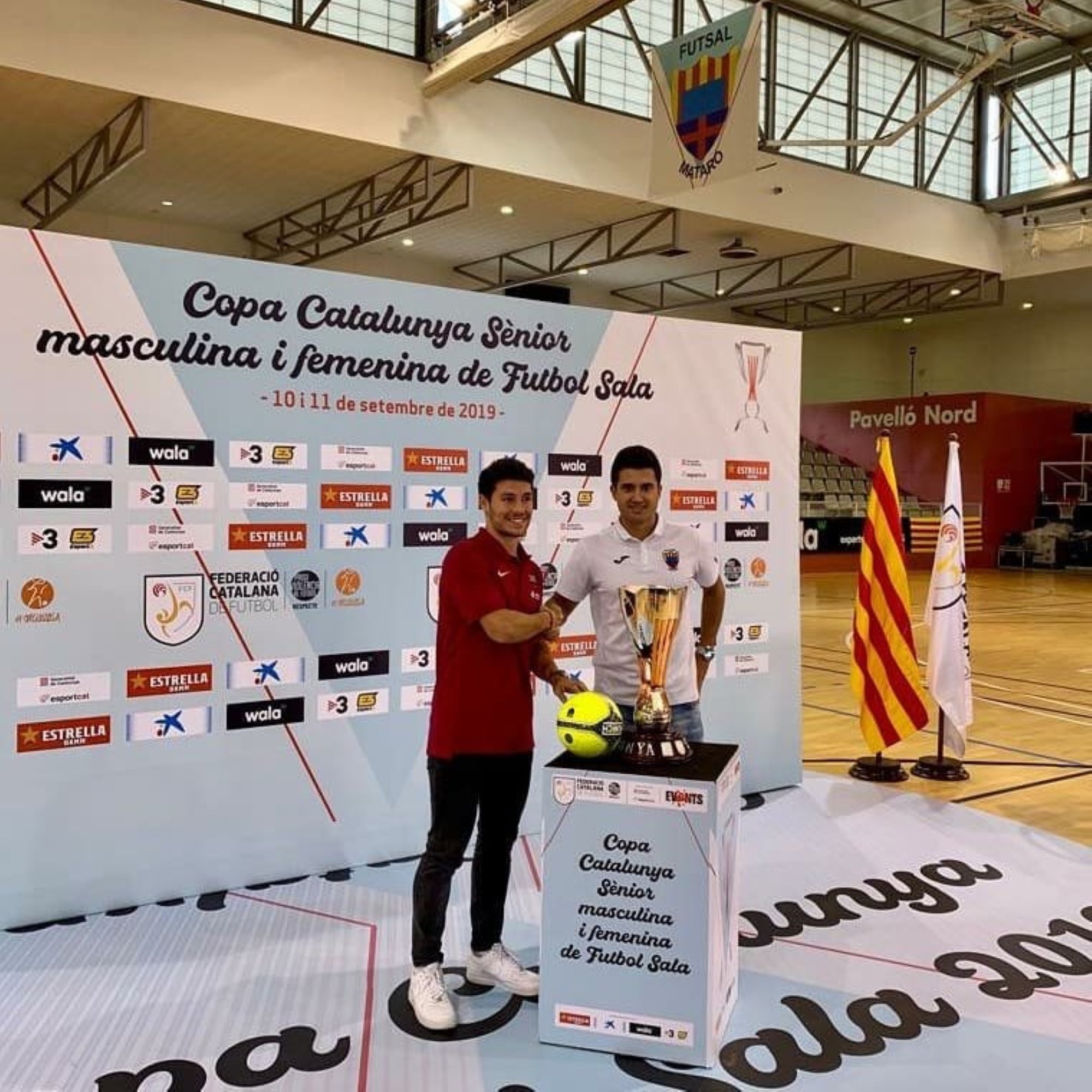 Salou-Industrias Santa Coloma i Futsal Mataró-Barça, semifinals de la Copa Catalunya a Sabadell