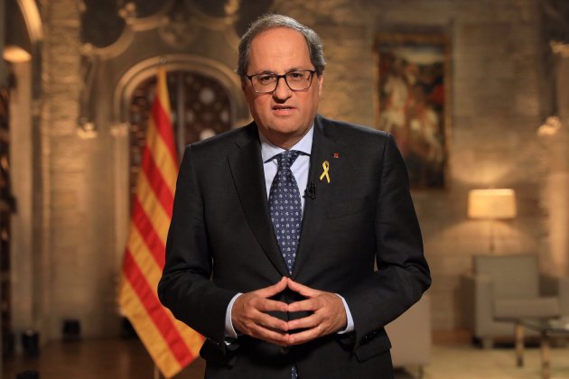 Quim Torra declaració institucional Diada 2019 Jordi Bedmar