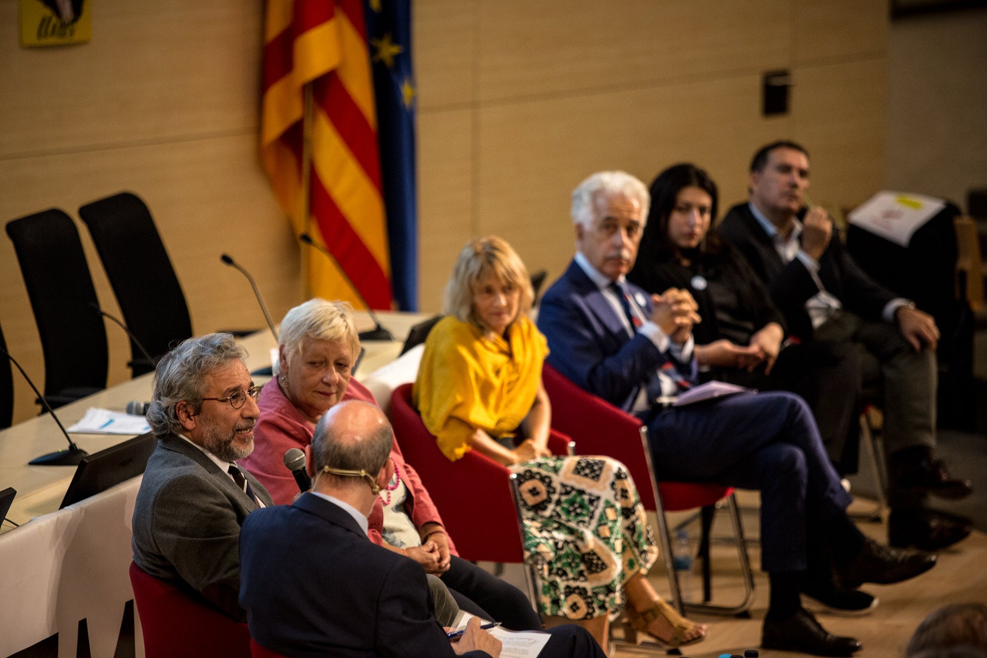 International figures discuss the situation in Catalonia