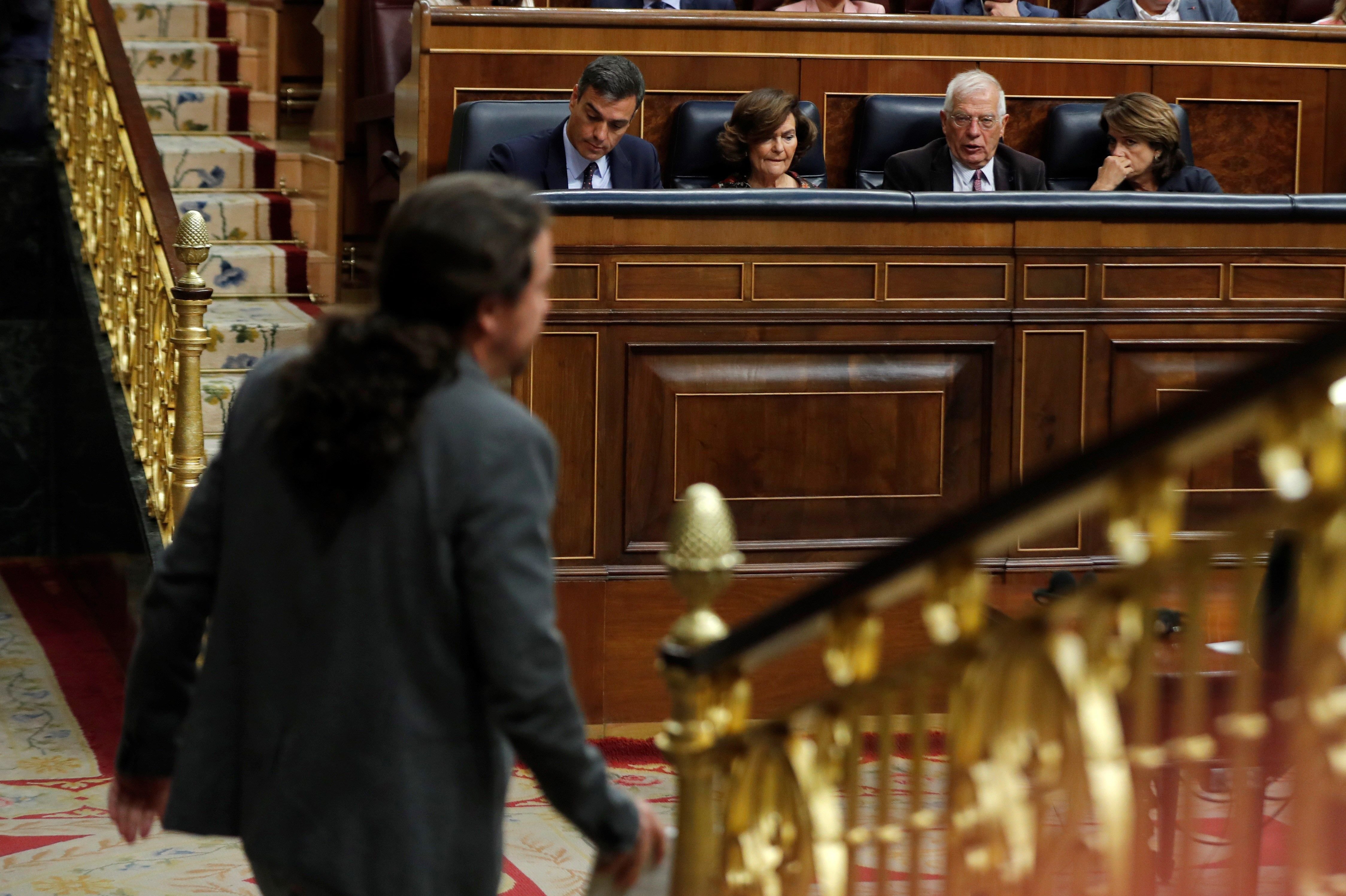 Iglesias evita reproches y mantiene la mano tendida a Sánchez para un gobierno de coalición