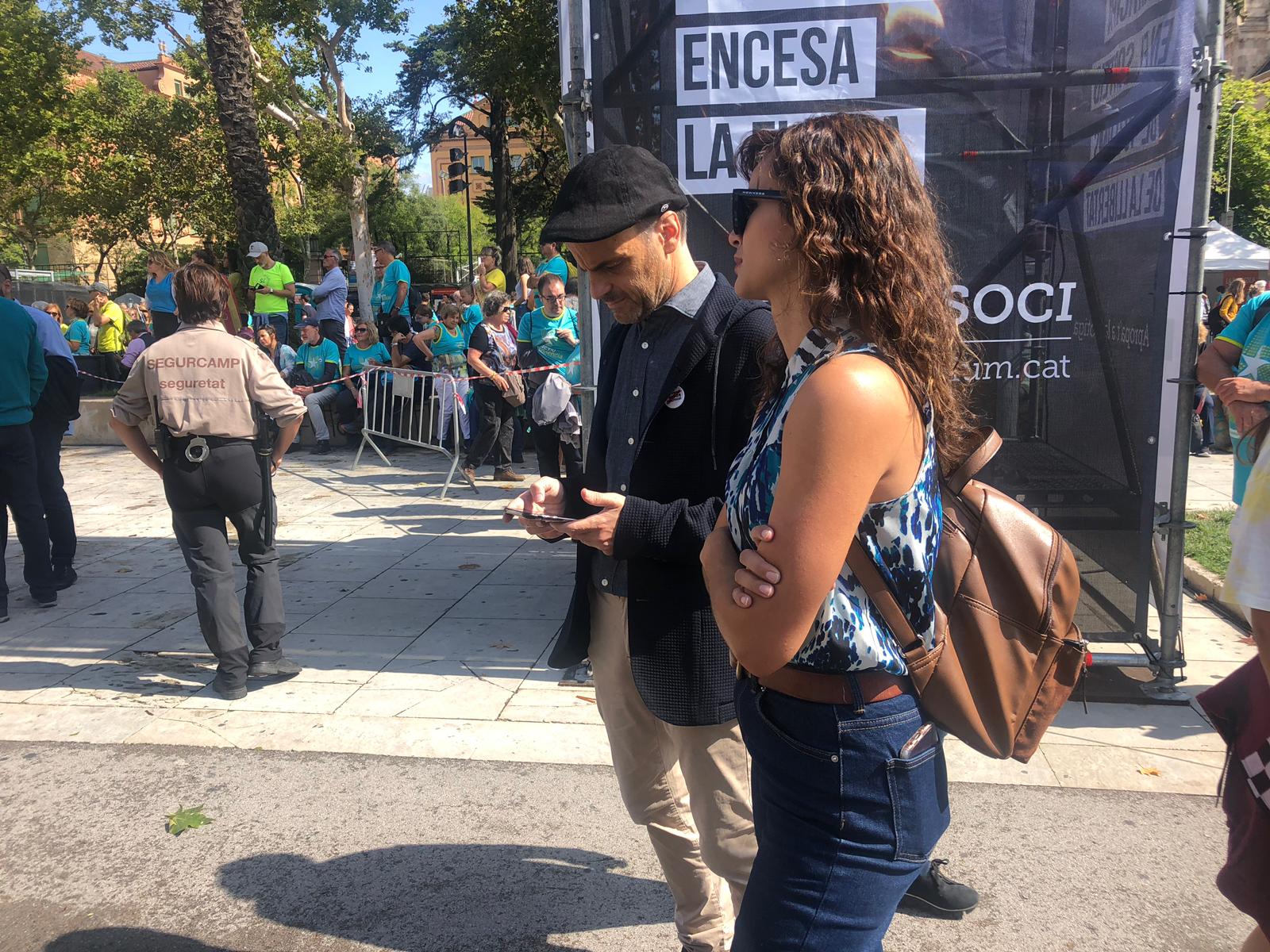 Diada 2019 Jaume Asens   Marina Fernández