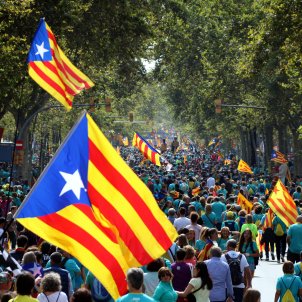 La Assemblea cambia el escenario de la Diada y coincidirá con dos grupos más
