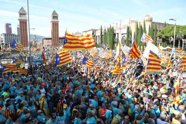 ELNACIONAL Manifestació Diada 2019 ANC - Sira Esclasans