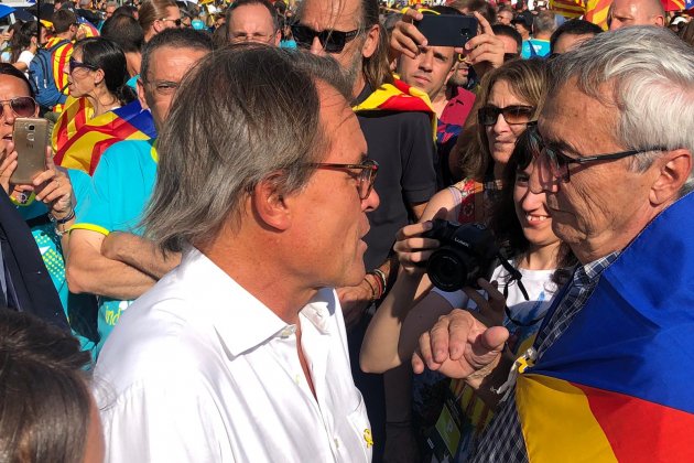 President Artur Mas Manifestació Diada 2019 - Marina Fernàndez