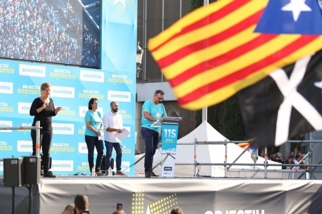 ELNACIONAL Escenari Josep Maria Cervera elisenda Paluzie Marcel Mauri diada 2019 - Sira Esclasans