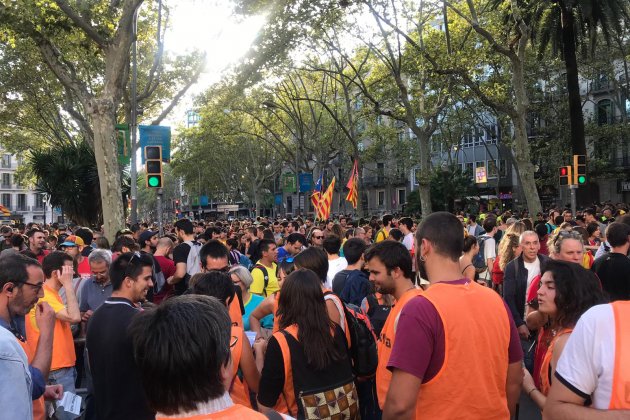 mani esquerra independentista diada 2019 - gemma liñán
