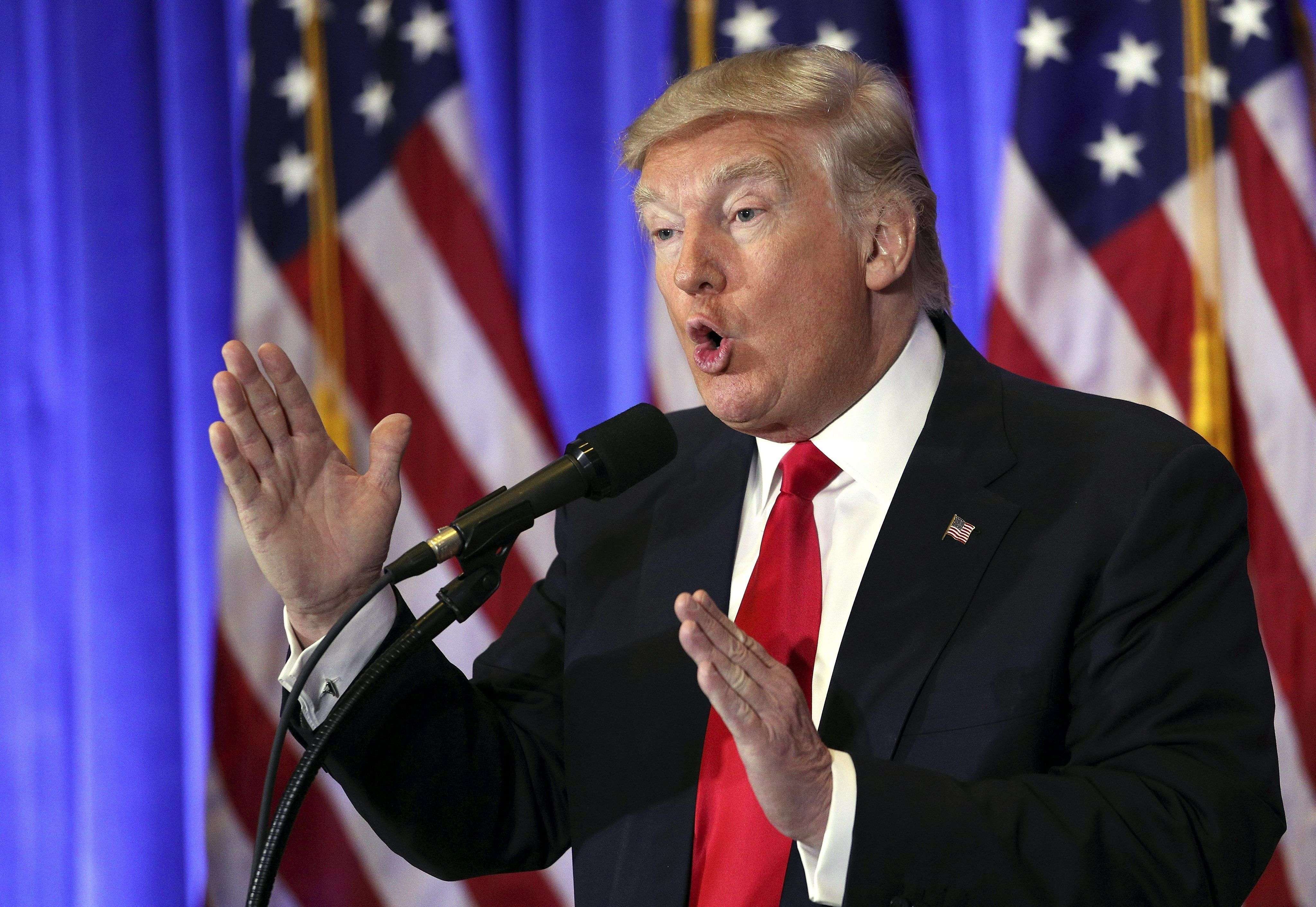 Trump compara los informes sobre él con los de la Alemania nazi