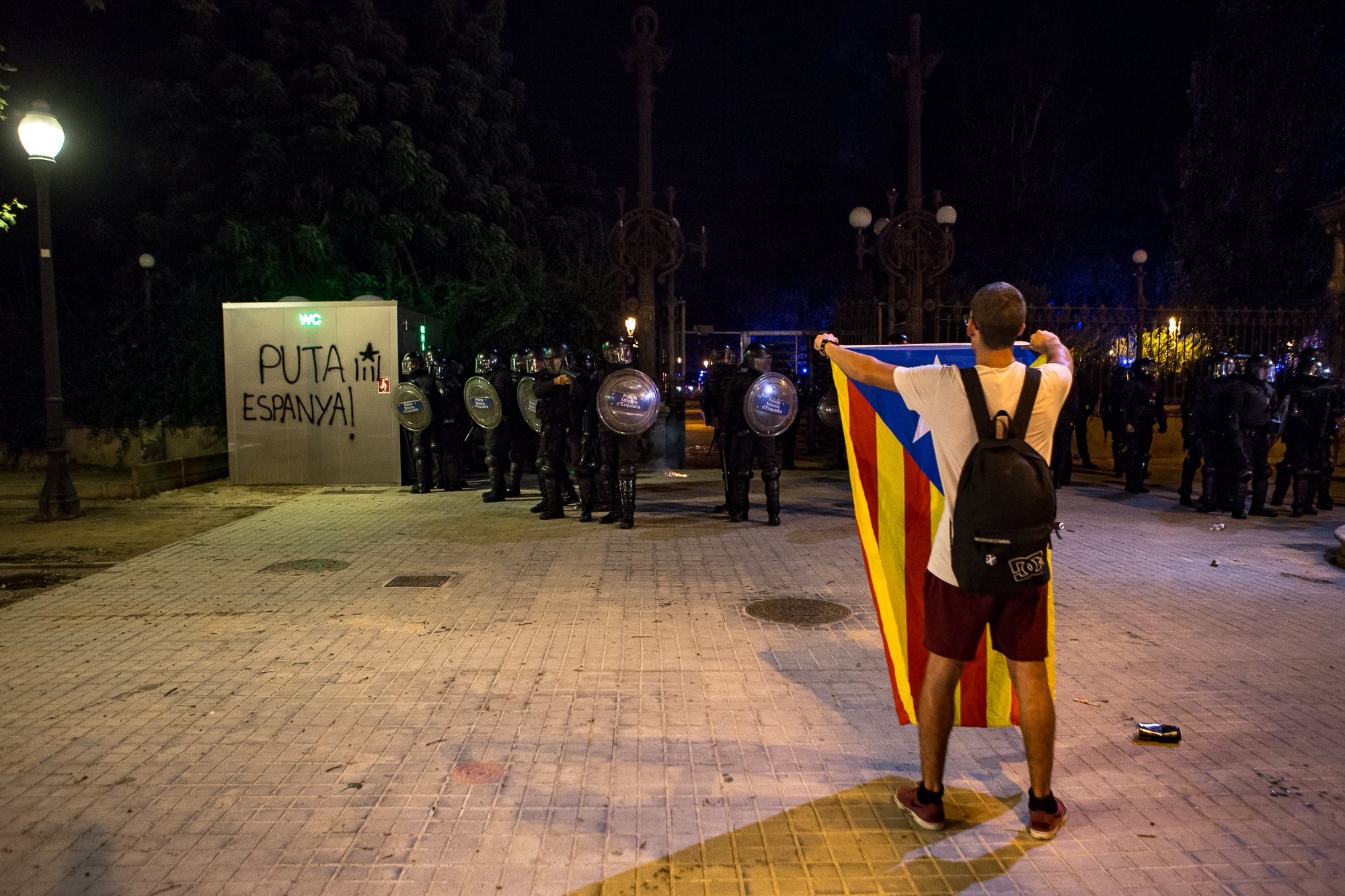 Els CDR aclareixen que no van convocar la manifestació al Parlament