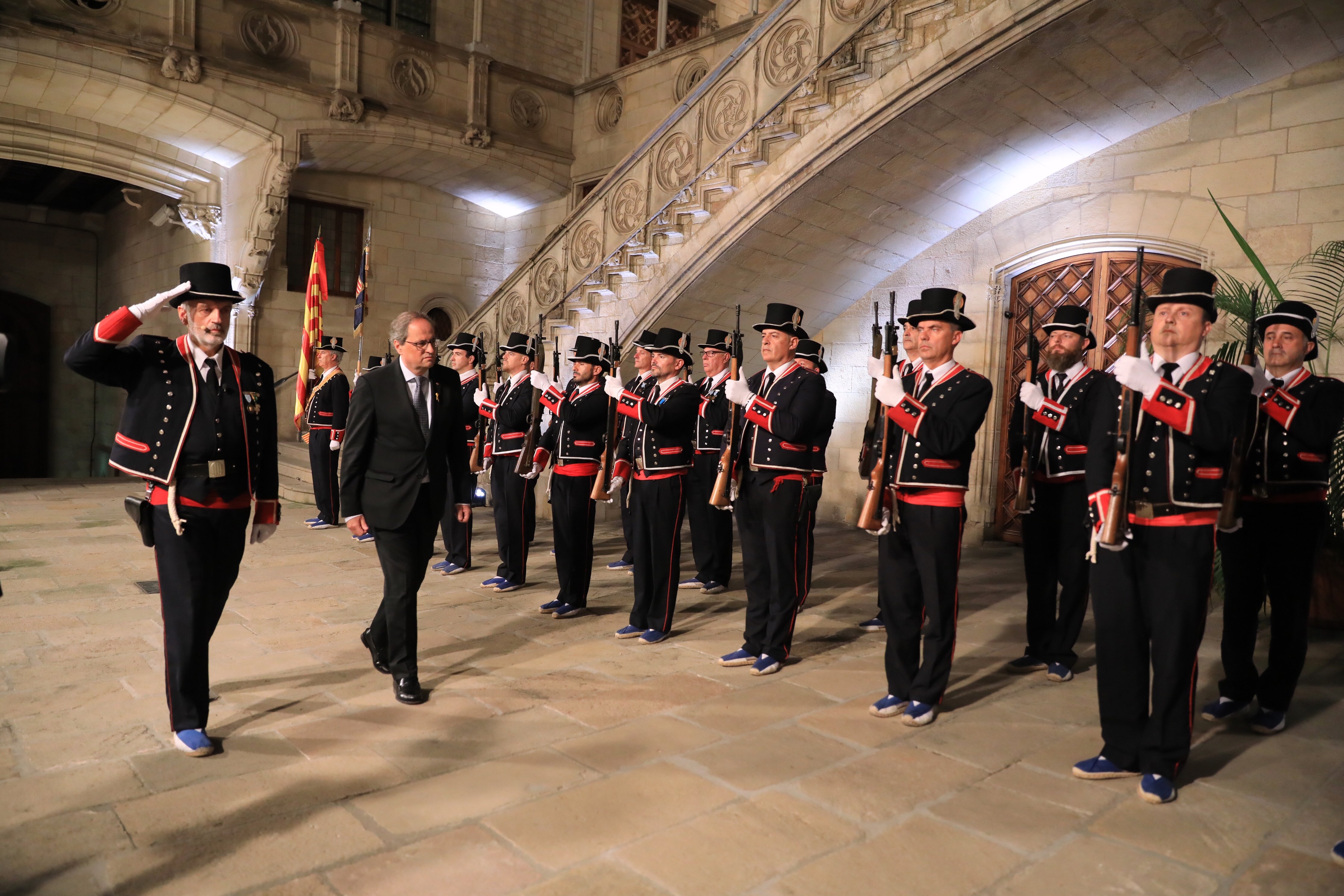 Así serán los actos institucionales de la Diada 2020