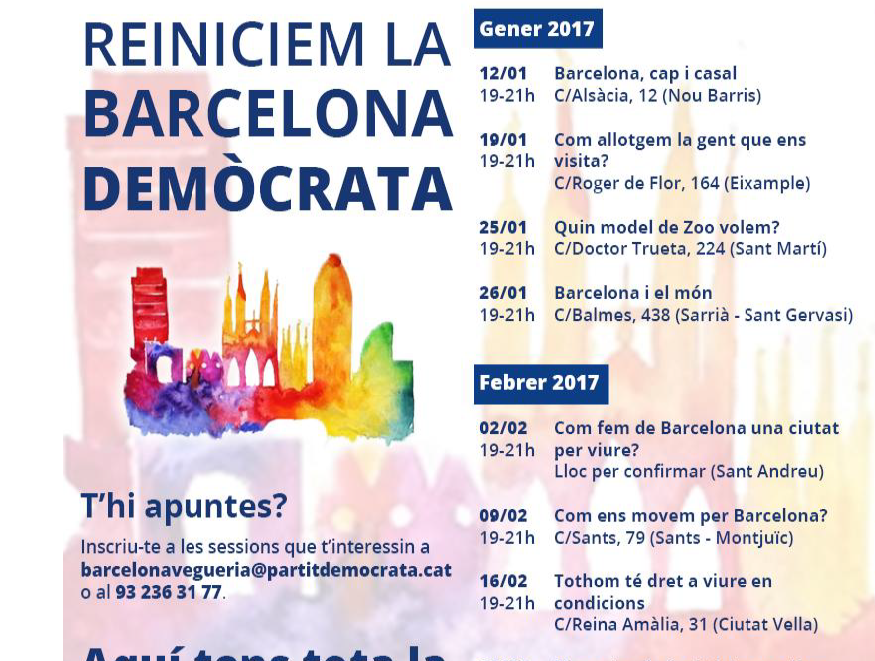El PDeCAT de Barcelona es prepara per ser “alternativa al populisme de Colau”